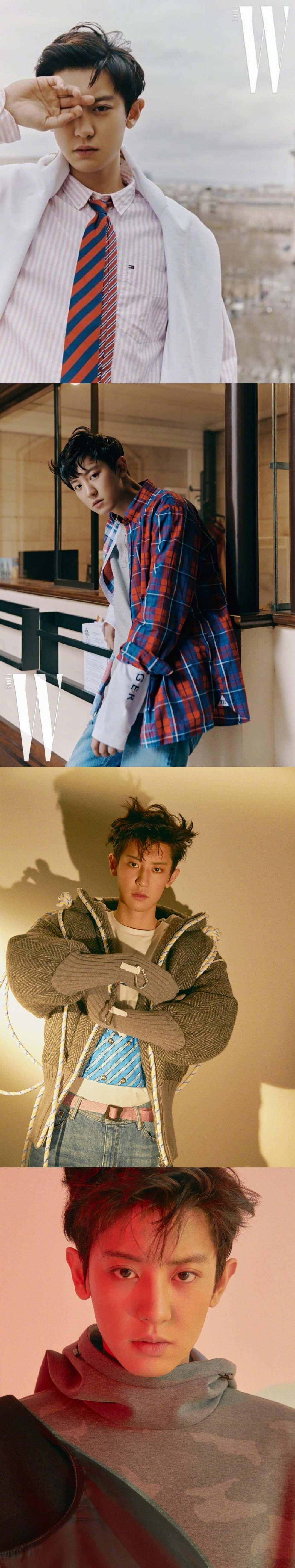 朴灿烈画报写真合集