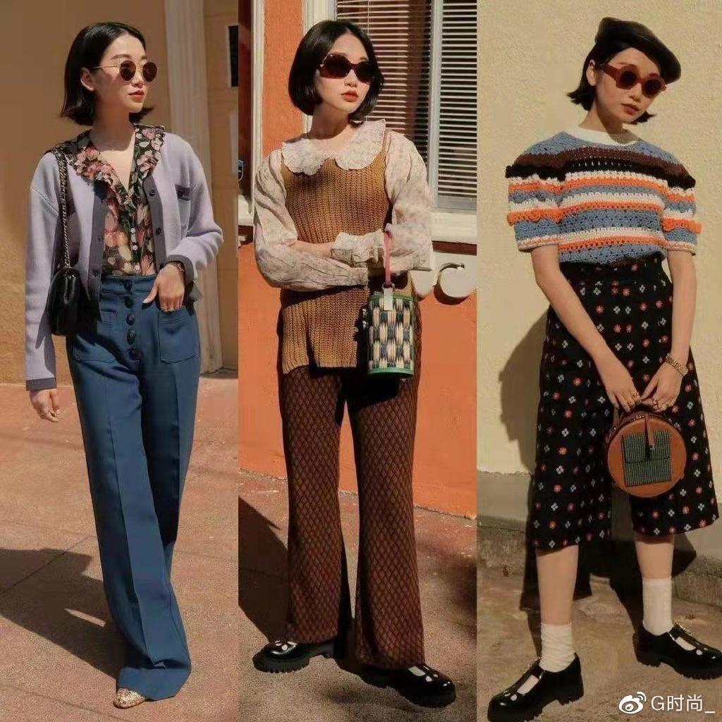 春天的复古穿搭LOOK,保持搭配的精致感!小个子建议试一试|小个子|复古|碎花_新浪新闻