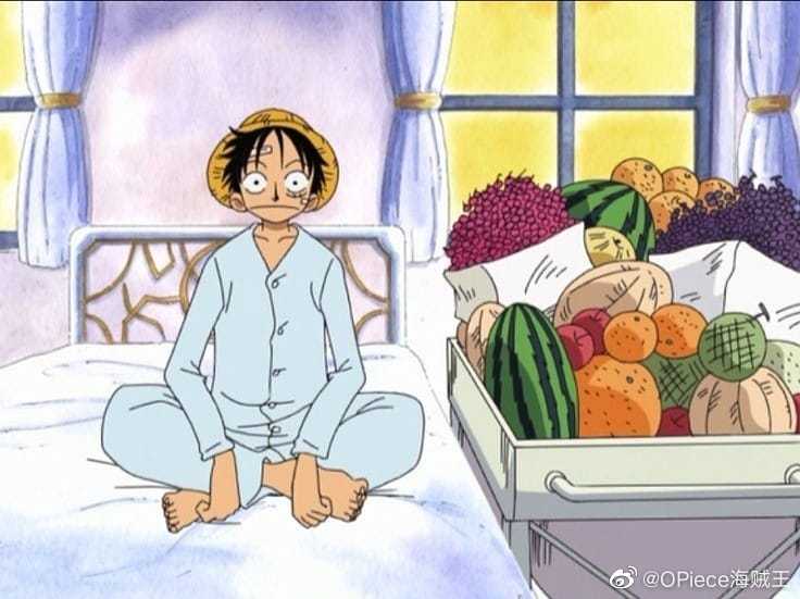 路飞吃饭跟变魔术一样