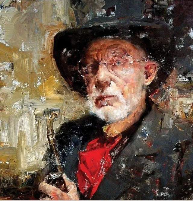 watts 的油画,他的作品粗狂,魅力四射,给人以力量感,视觉冲击感,同时