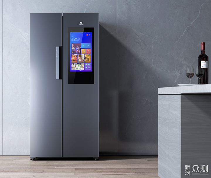 云米21face 610l升双开门 ai智能冰箱|云米|冰箱|食材_新浪新闻