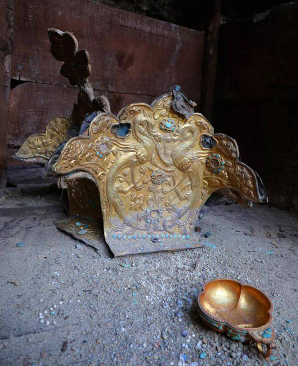 青海乌兰泉沟吐蕃时期壁画墓七星堆墓群m17出土鹦鹉杯江西赣江新区