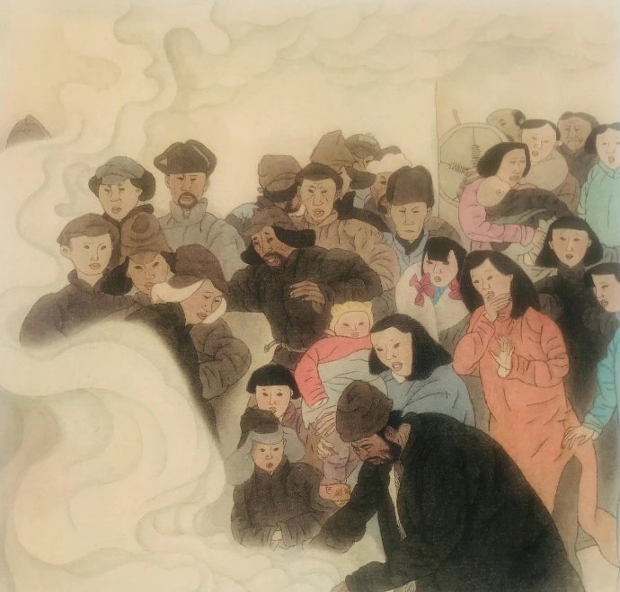 侯国良 · 连环画《呼兰河传》