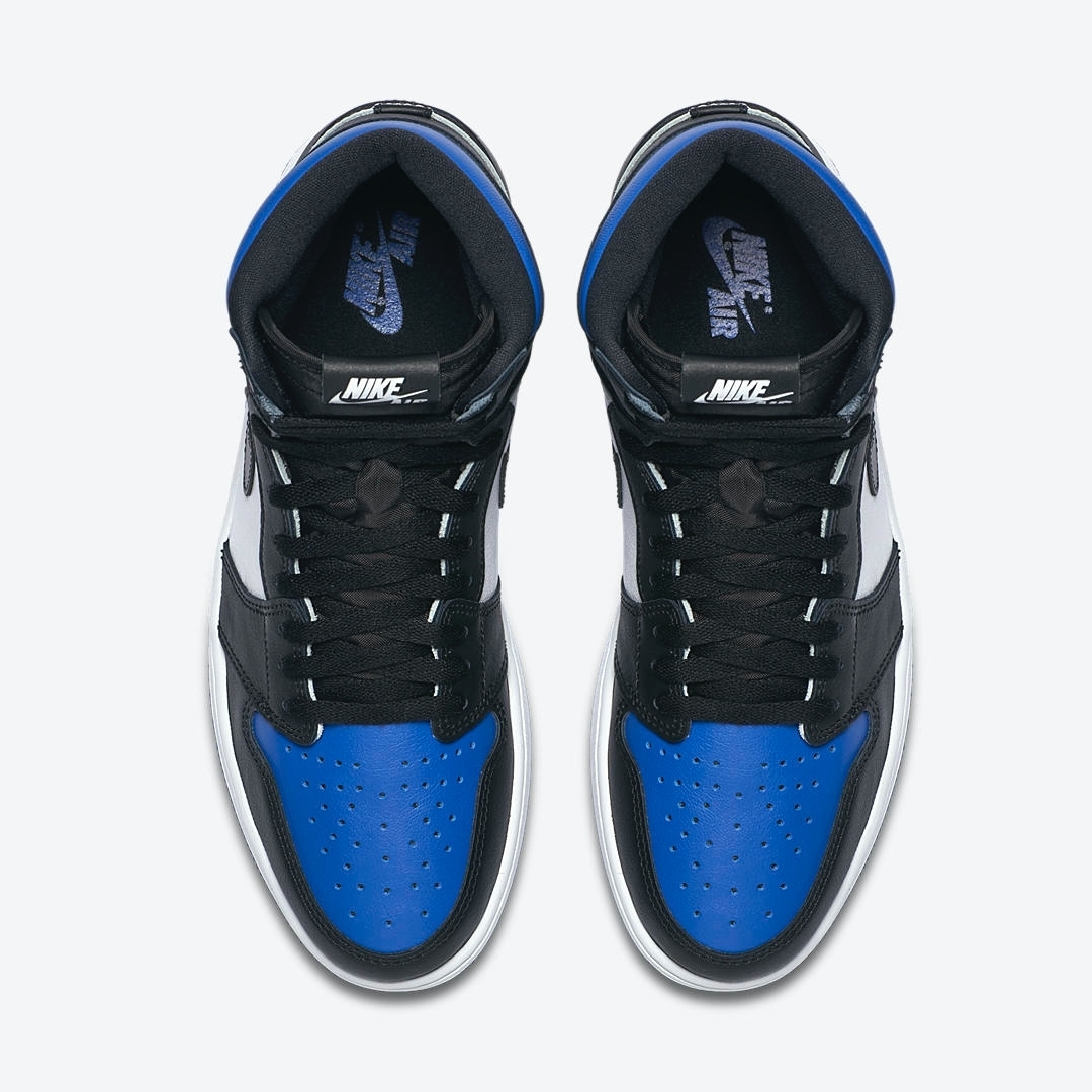 air jordan 1 high og "white royal"晨跑准备,选手请许愿