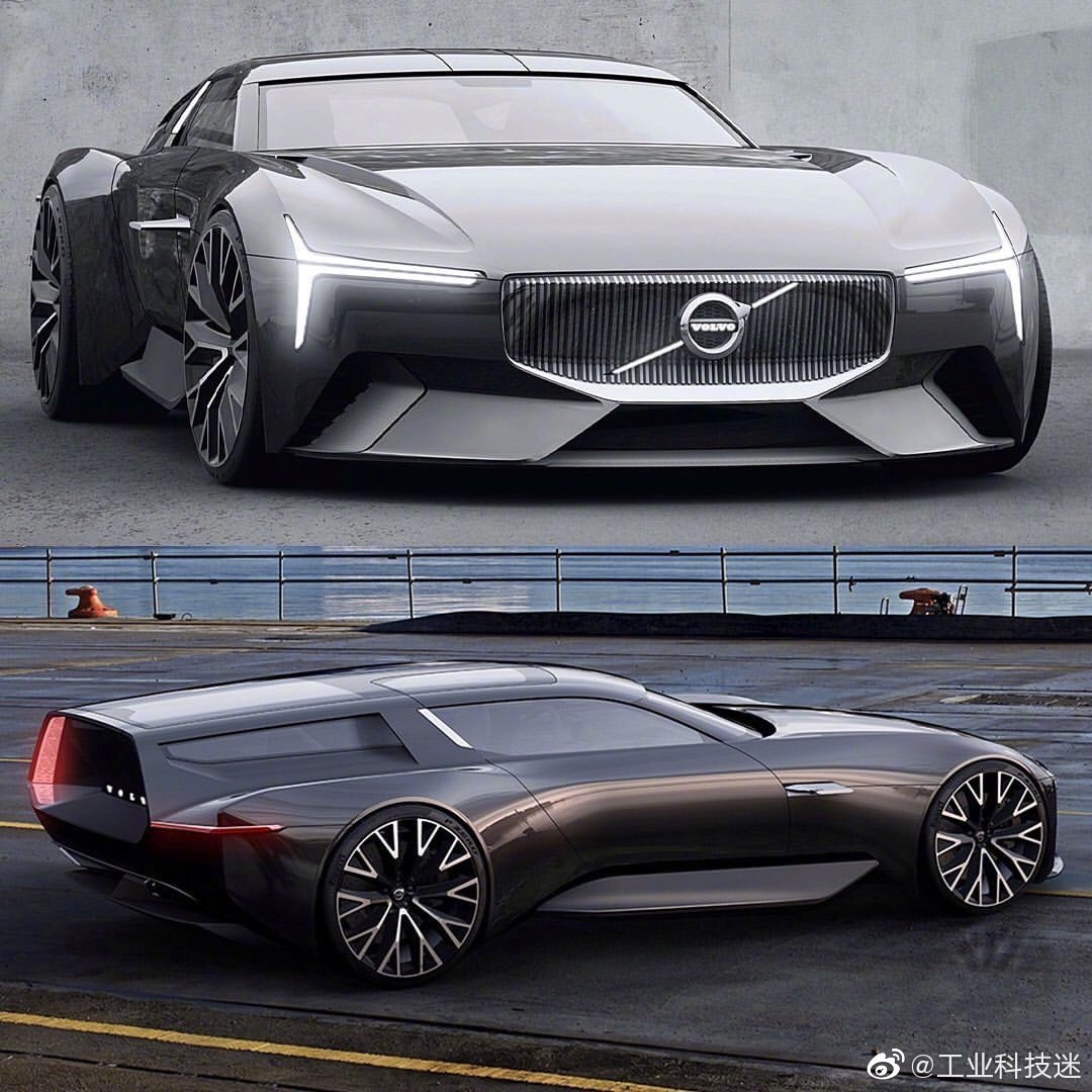 沃尔沃gt概念设计(yury zamkovenka ),爱了吗?