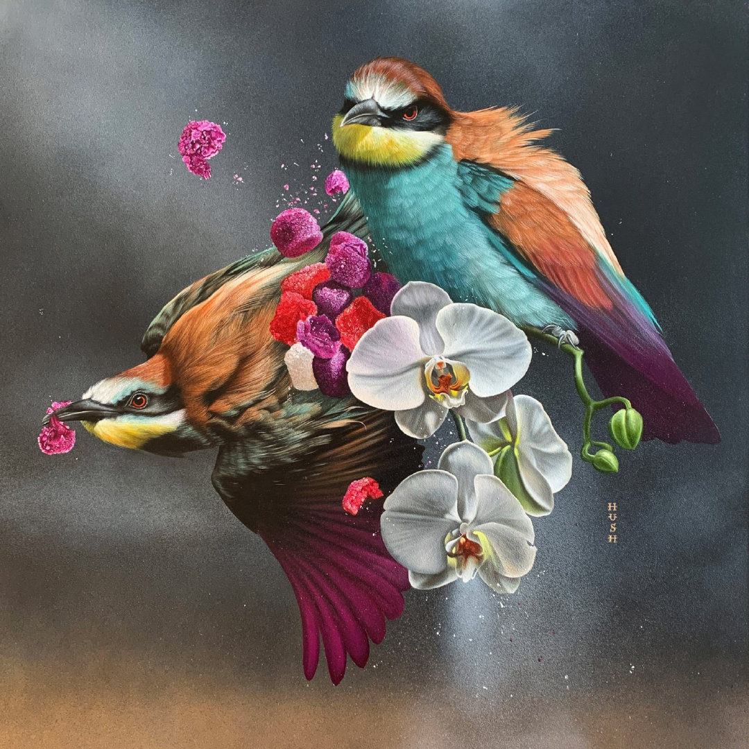 艺术家josiemorway超现实主义动物插画欣赏