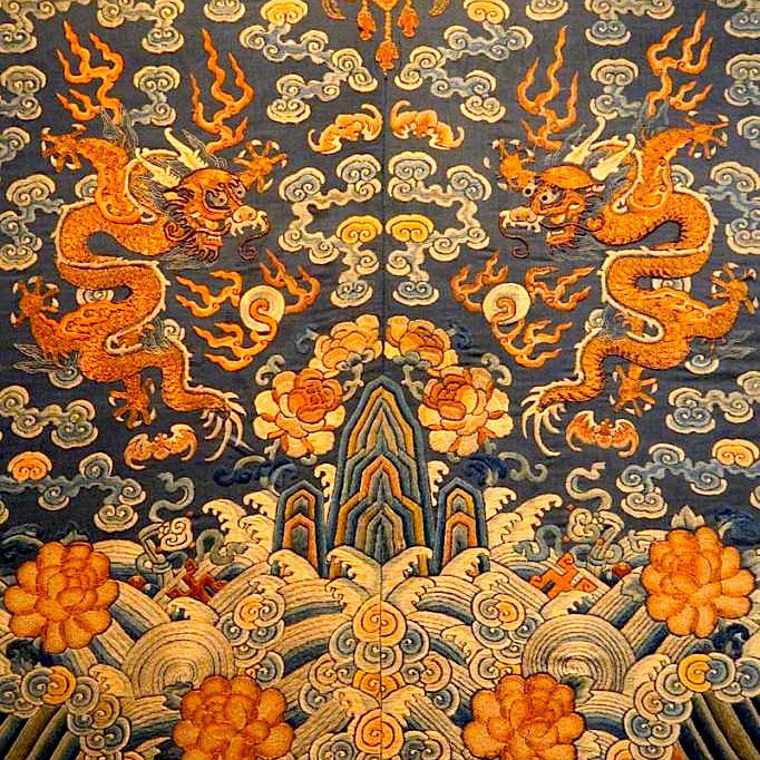 中国经典传统纹样·海水江崖纹