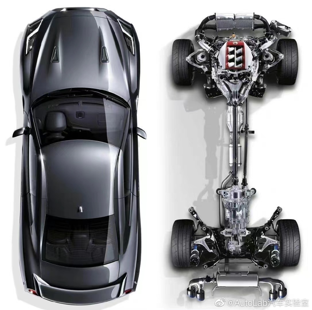 四款经典跑车的底盘结构