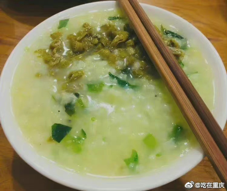 稀饭下咸菜