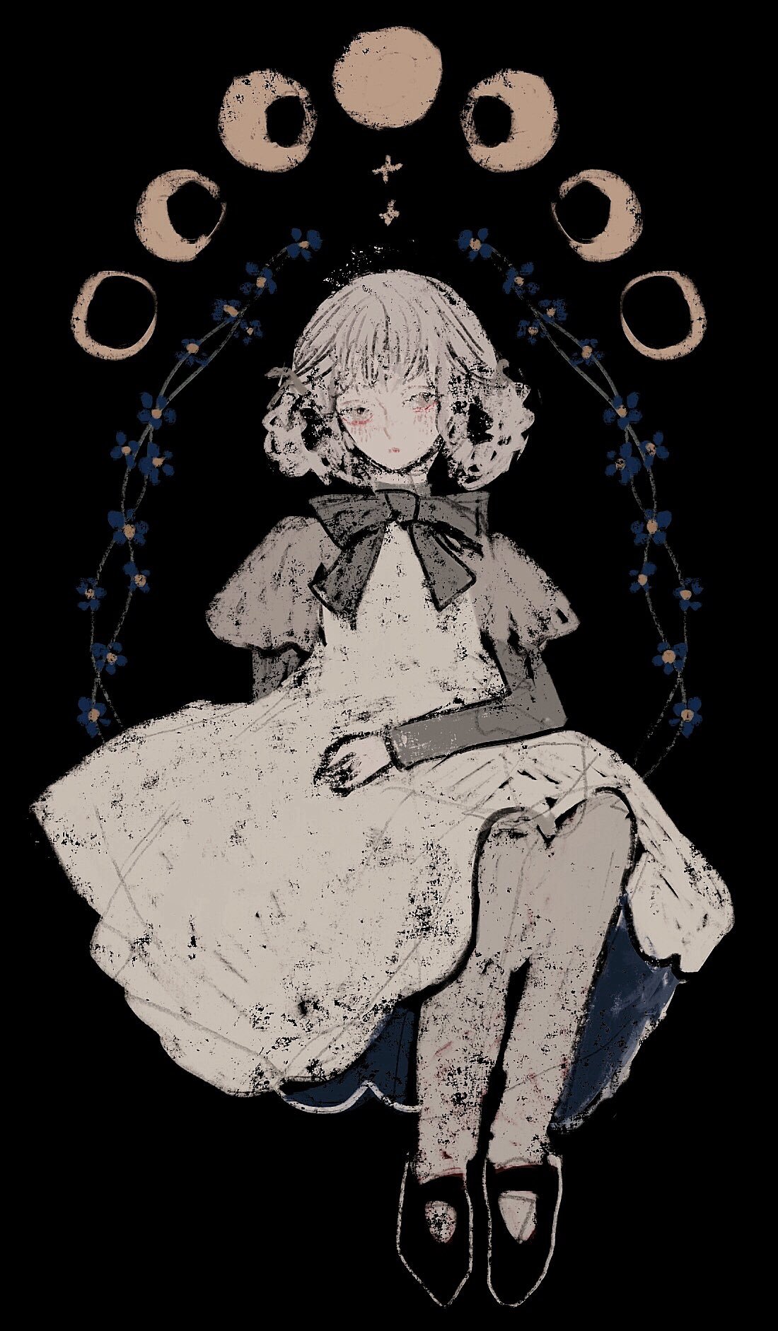 安静的暗色调 - 插画师 sekhr0w0