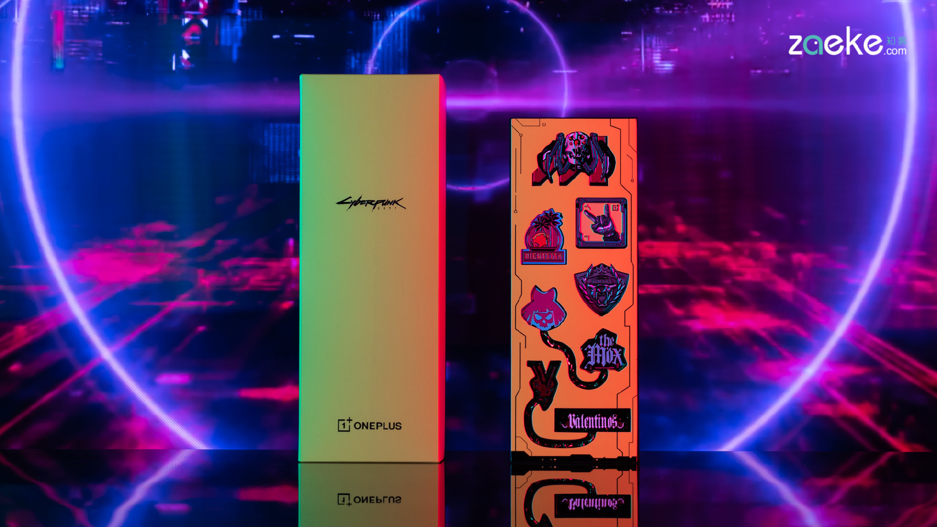 一加8t赛博朋克2077限定版图赏欢迎来到夜之城
