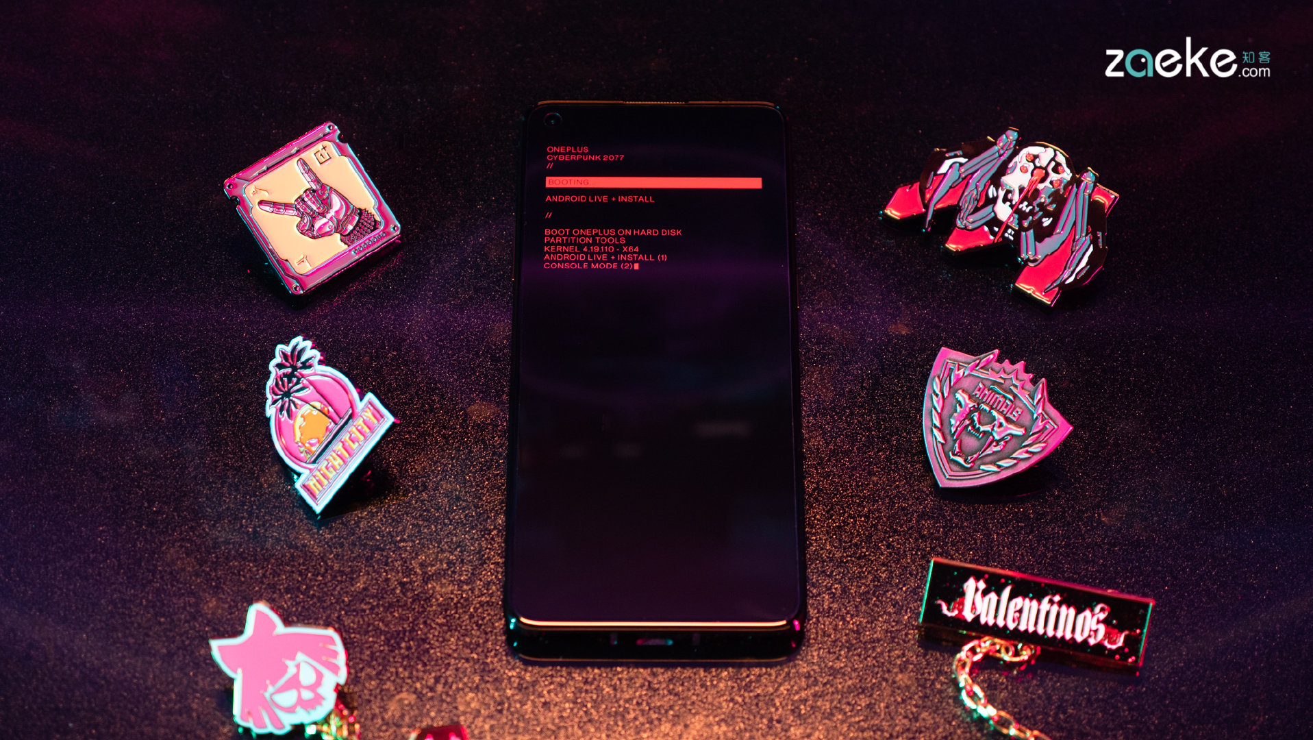 一加8t赛博朋克2077限定版图赏欢迎来到夜之城