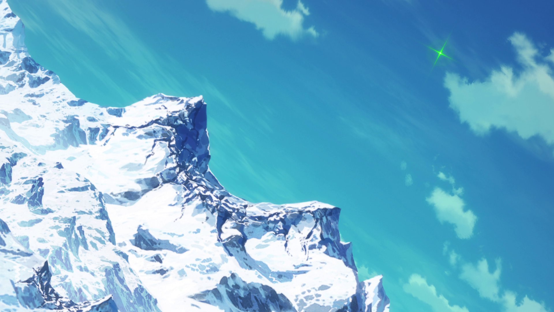 2018年剧场版动画《龙珠超:布罗利》中的唯美场景原画