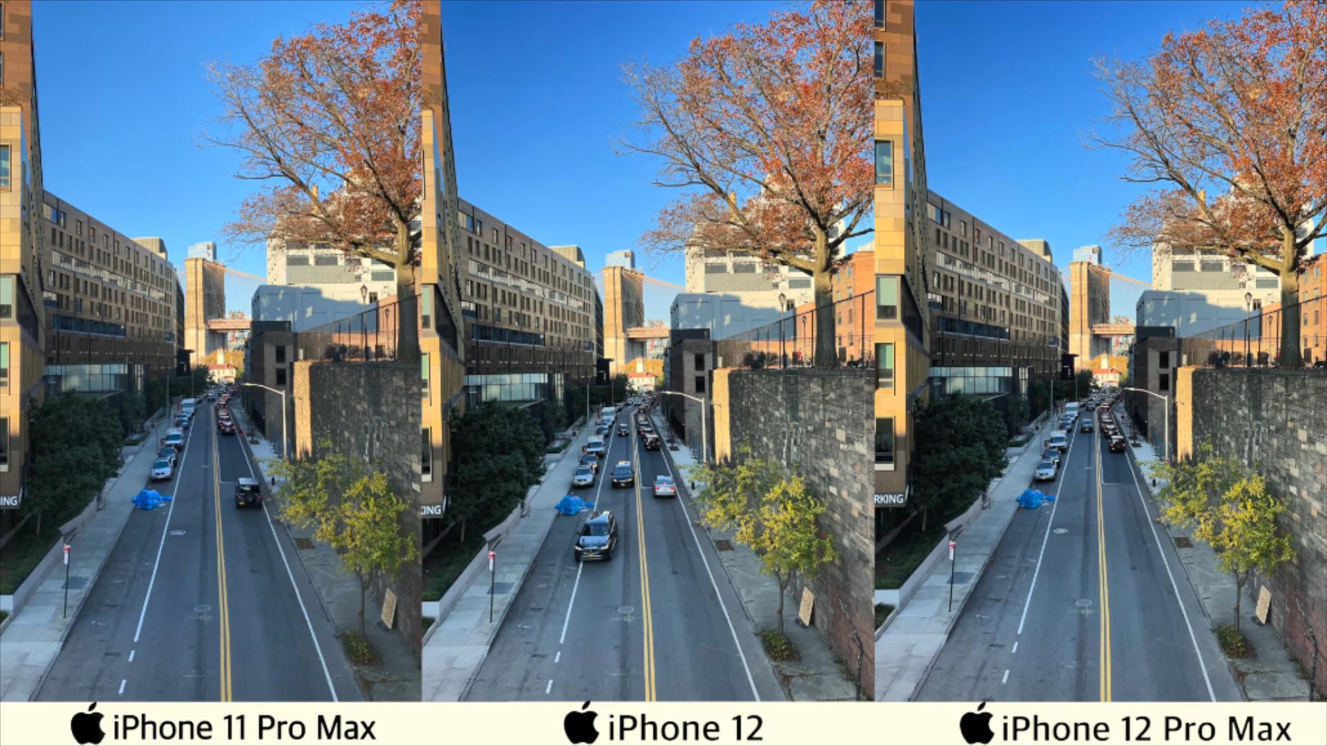 iphone1212promax11promax拍照对比差距明显