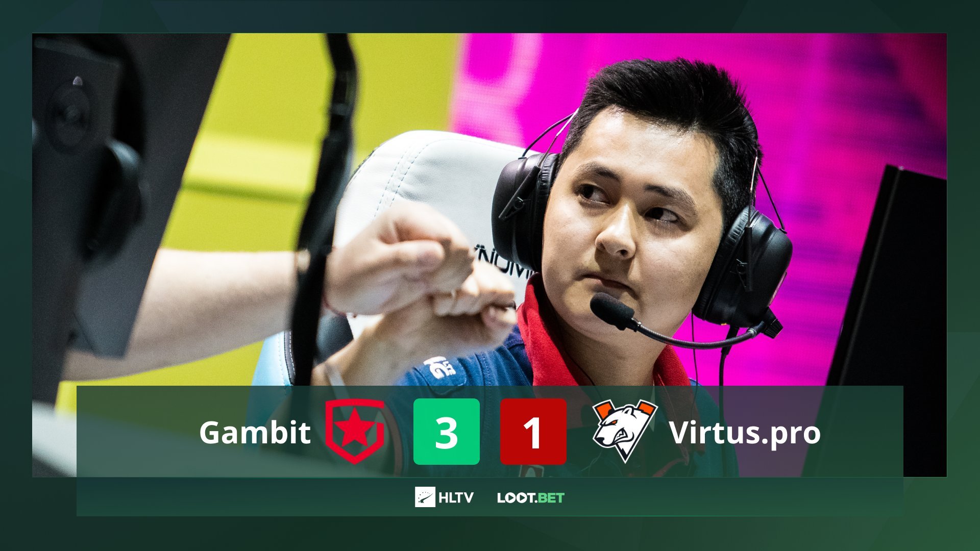 让一追三gambit逆转vp队史首夺iem卡托维兹冠军gambit31vp