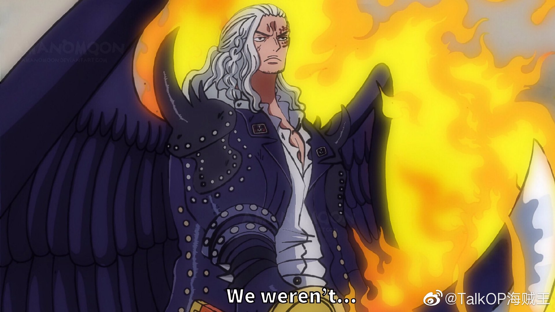 大佬amanomoon海贼王1035话上色king阿贝尔