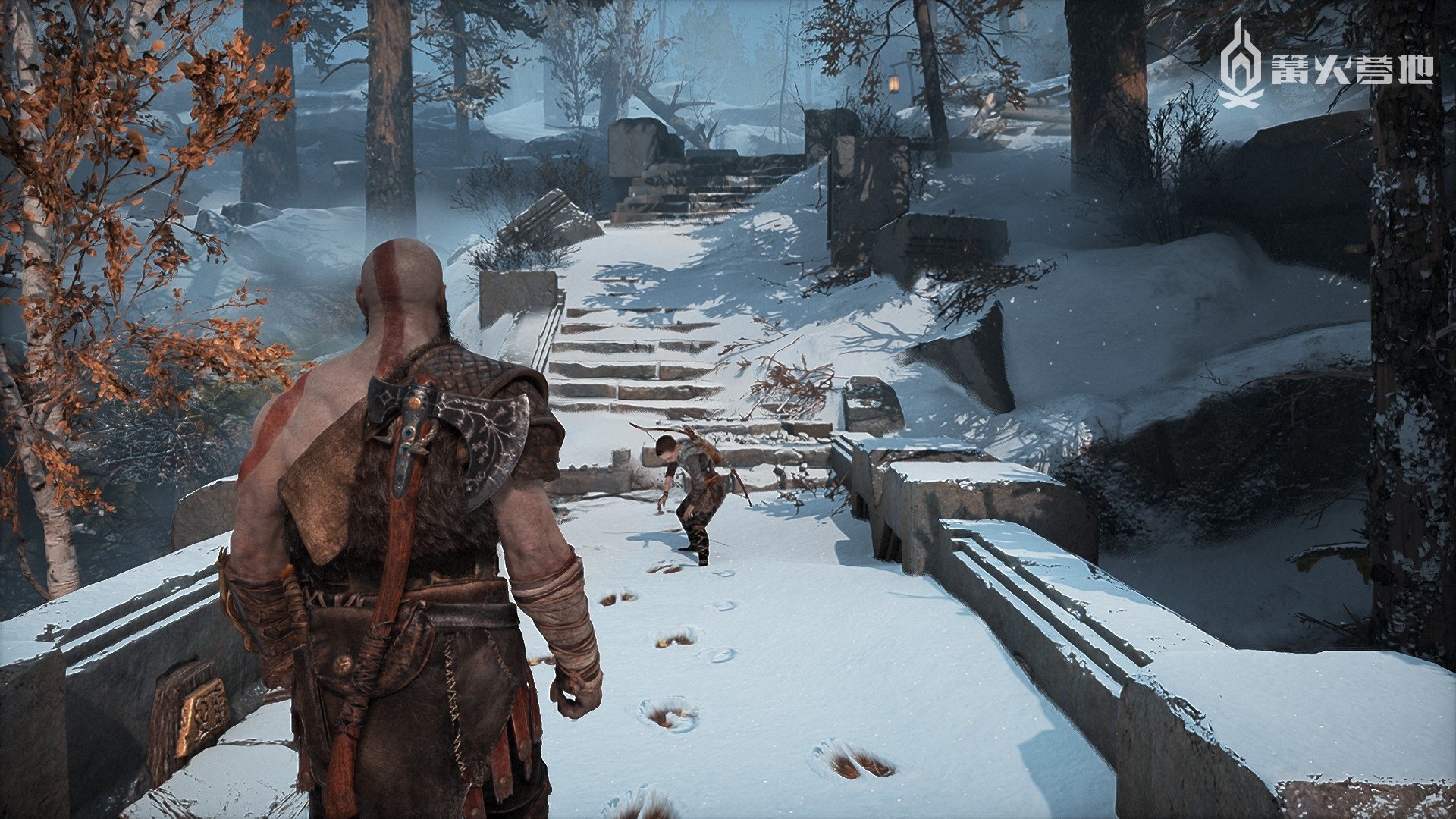 《战神》从固定俯视视角变成了类似《生化危机 4》那样的越肩视角