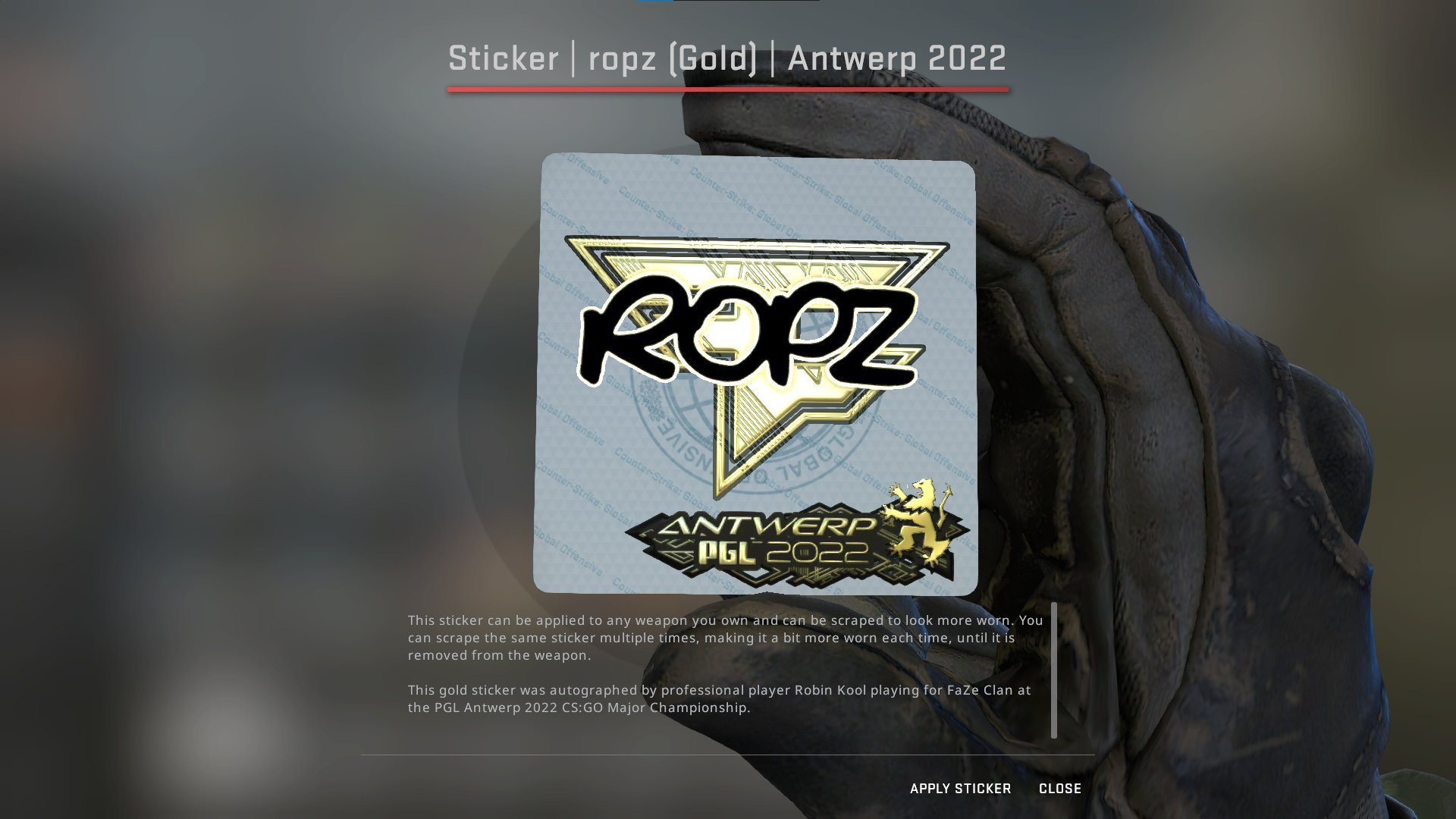 csgo正式公布pgl安特卫普major锦标赛战队贴纸以及选手签名!