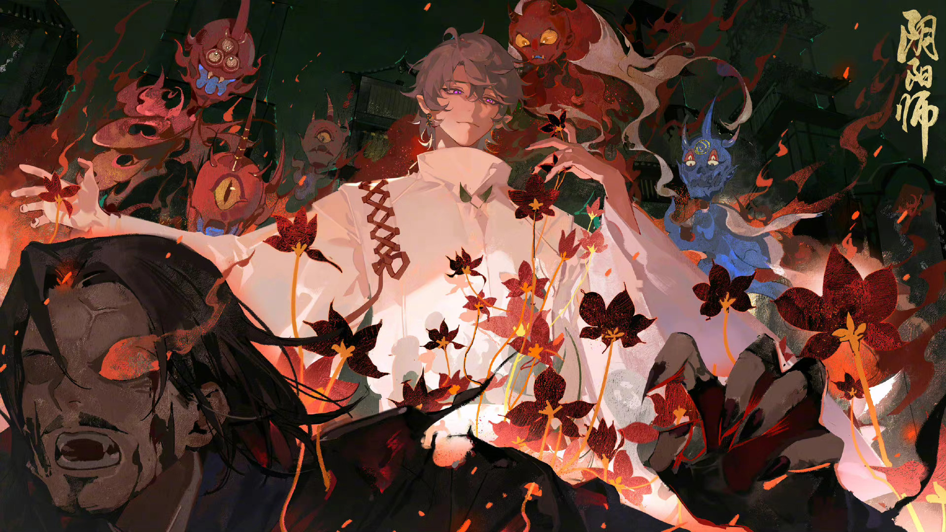 修罗鬼童丸插画合集