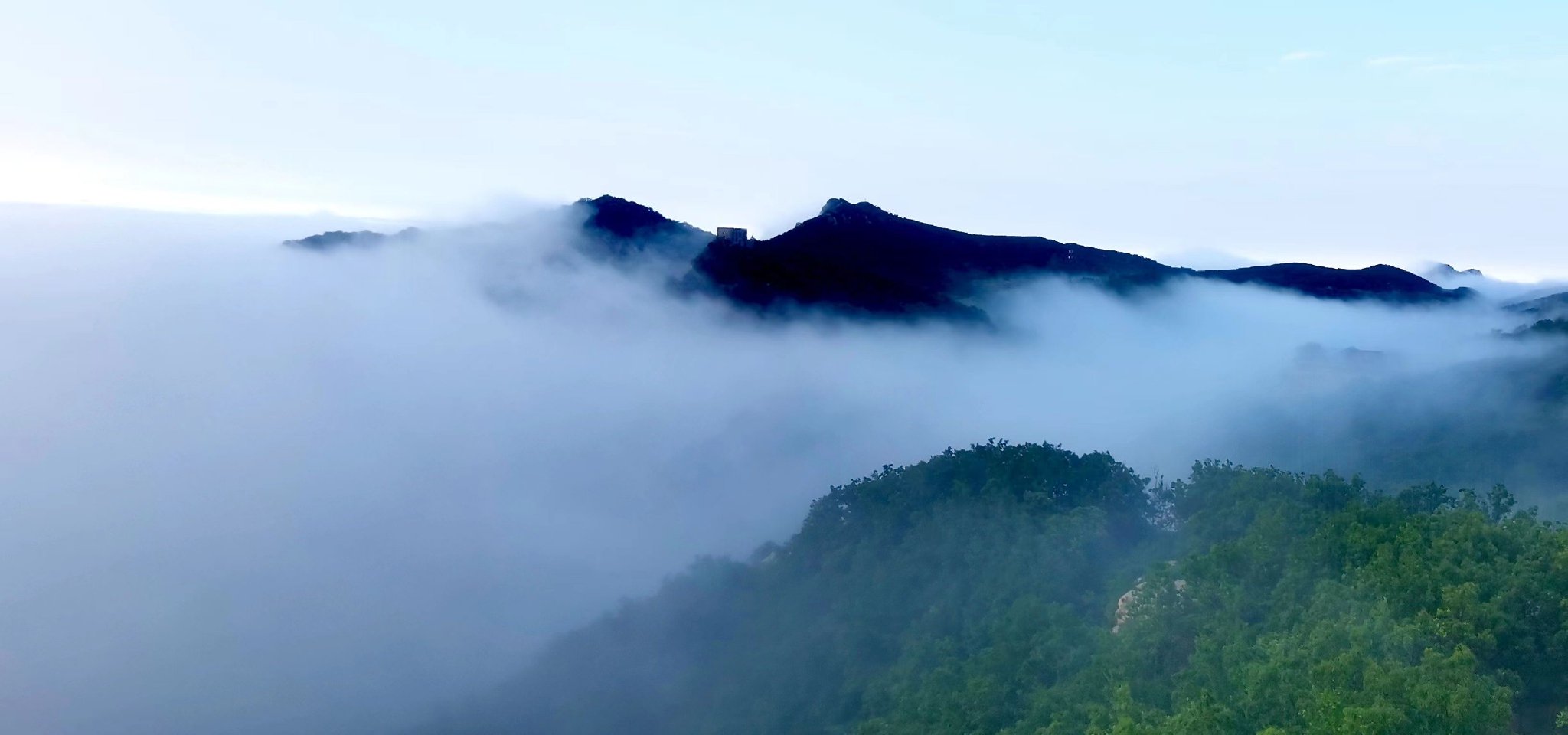 五莲大青山云海美如画_高清图集_新浪网