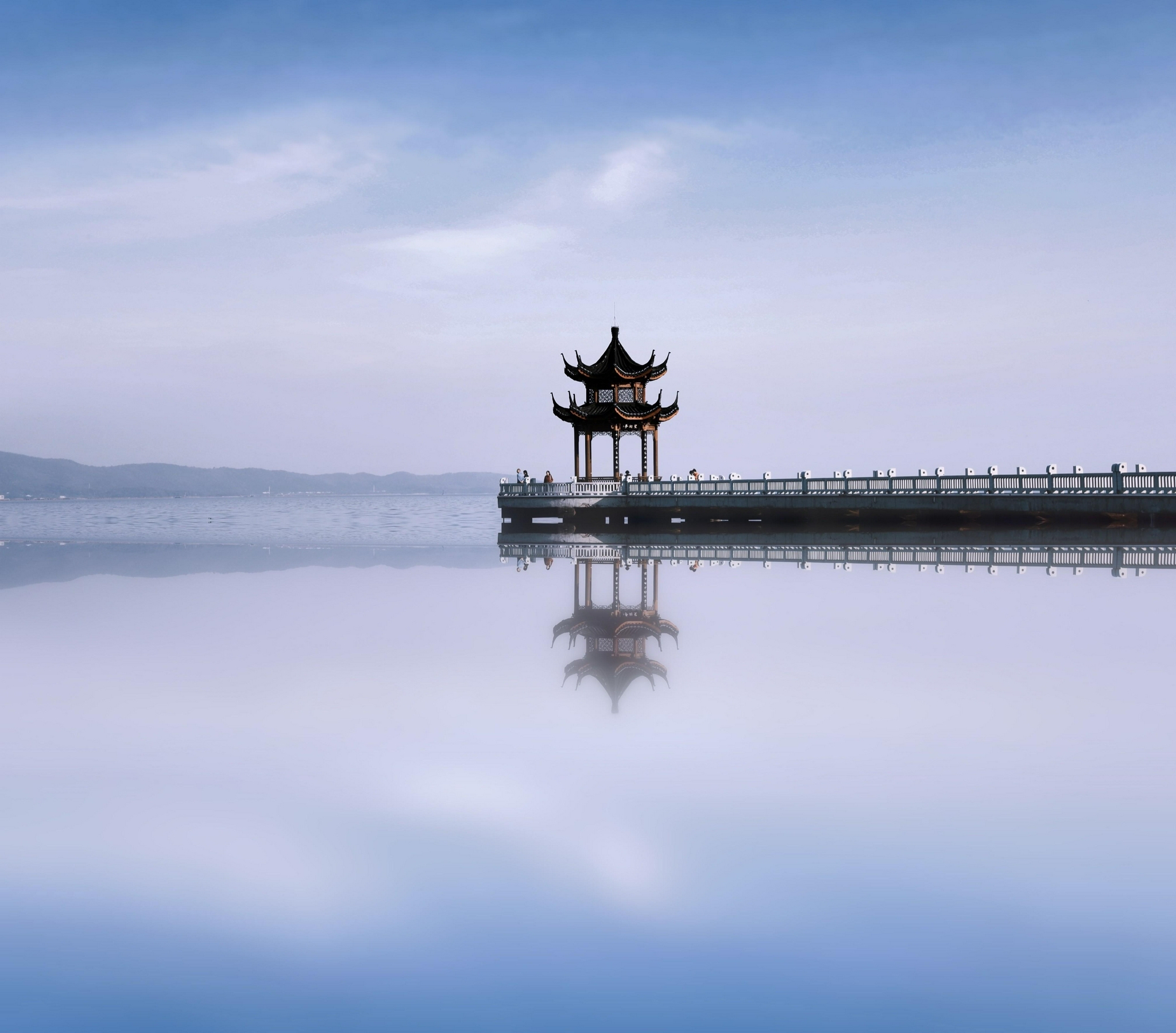 美丽江苏·每日一景丨无锡滨湖:湖光潋滟映山色 醉美风景入画来|湖面|