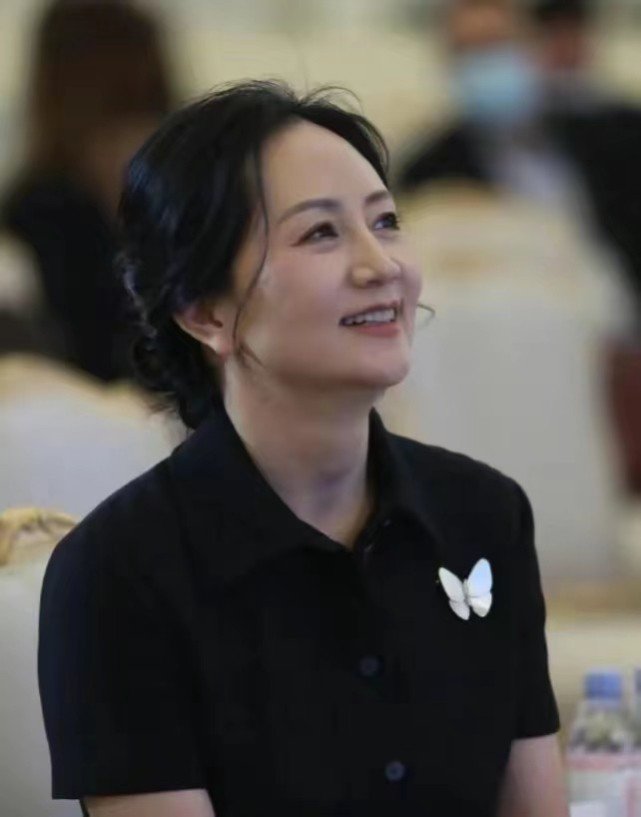 50岁孟晚舟高调回母校演讲！穿少女粉戴10万的胸针，美成名媛标杆|孟晚舟|胸针|母校_新浪新闻