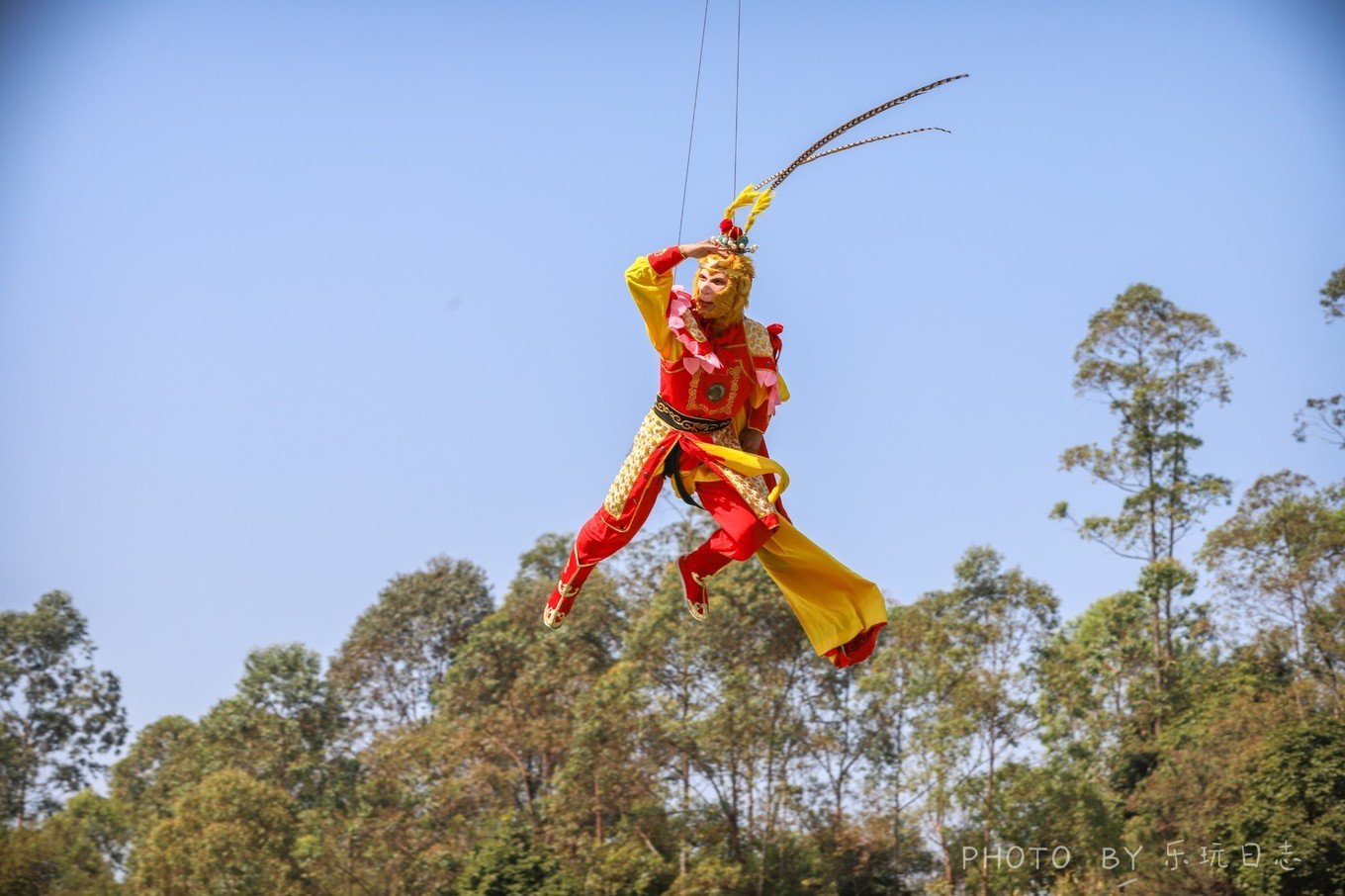 广东此景区能玩天外飞仙体验神仙腾云驾雾的感觉超适合拍照