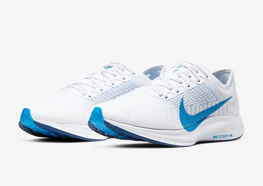 nike zoom pegasus turbo 2奔跑自如,白蓝穿搭