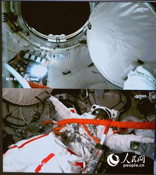 高清!神舟十二号航天员这样完成空间站首次出舱