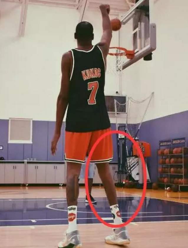 有一种小腿叫nba球员的小腿!莺歌小腿如筷子,麦迪天赋肉眼可见