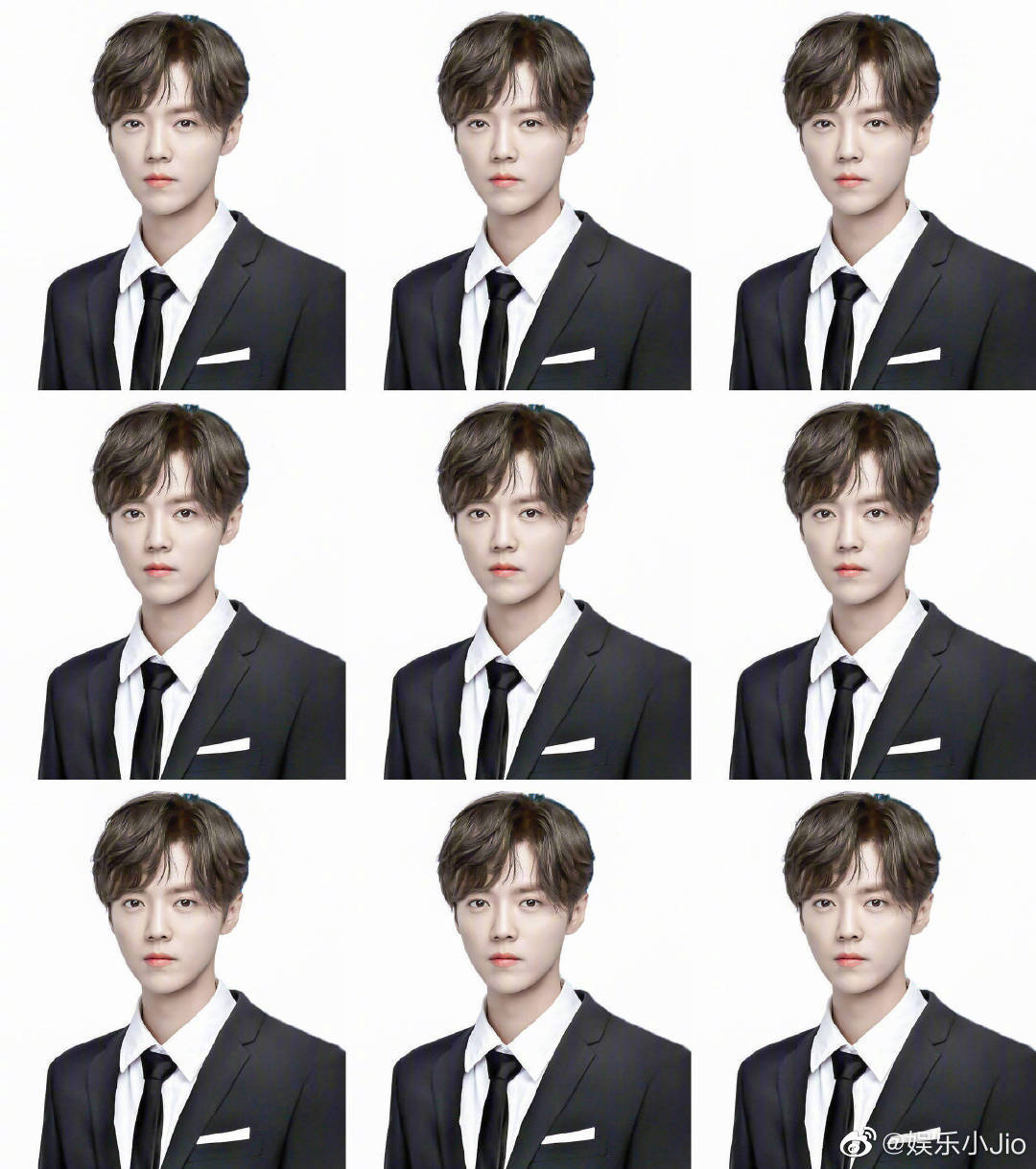 鹿晗证件照合集各种风格的证件先都值得收藏大家快来领取