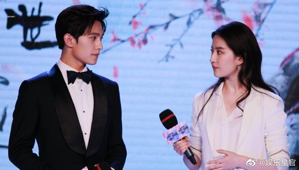 组里讨论最符合审美的男女明星,杨洋和刘亦菲