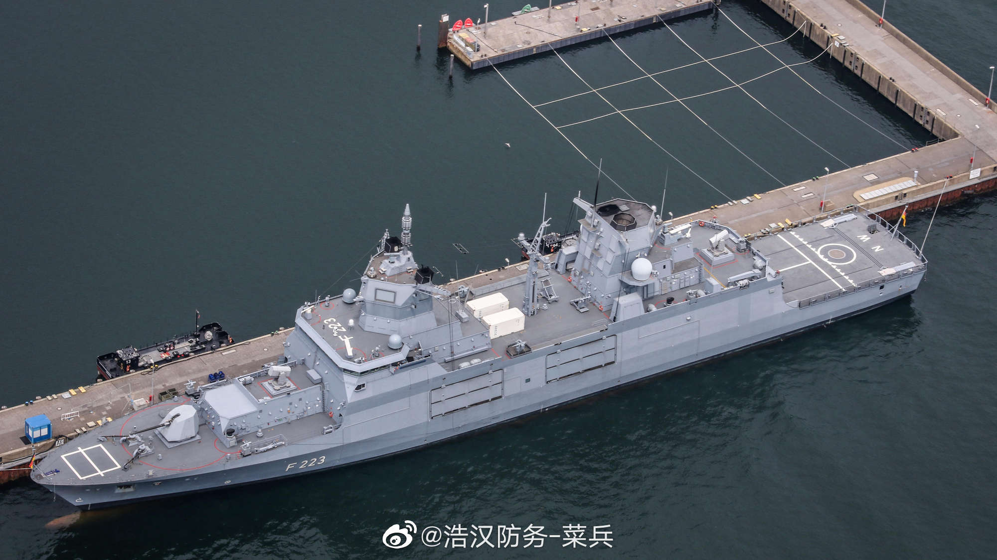 费了吃奶的力气,终于服役了3条的德国f125型护卫舰