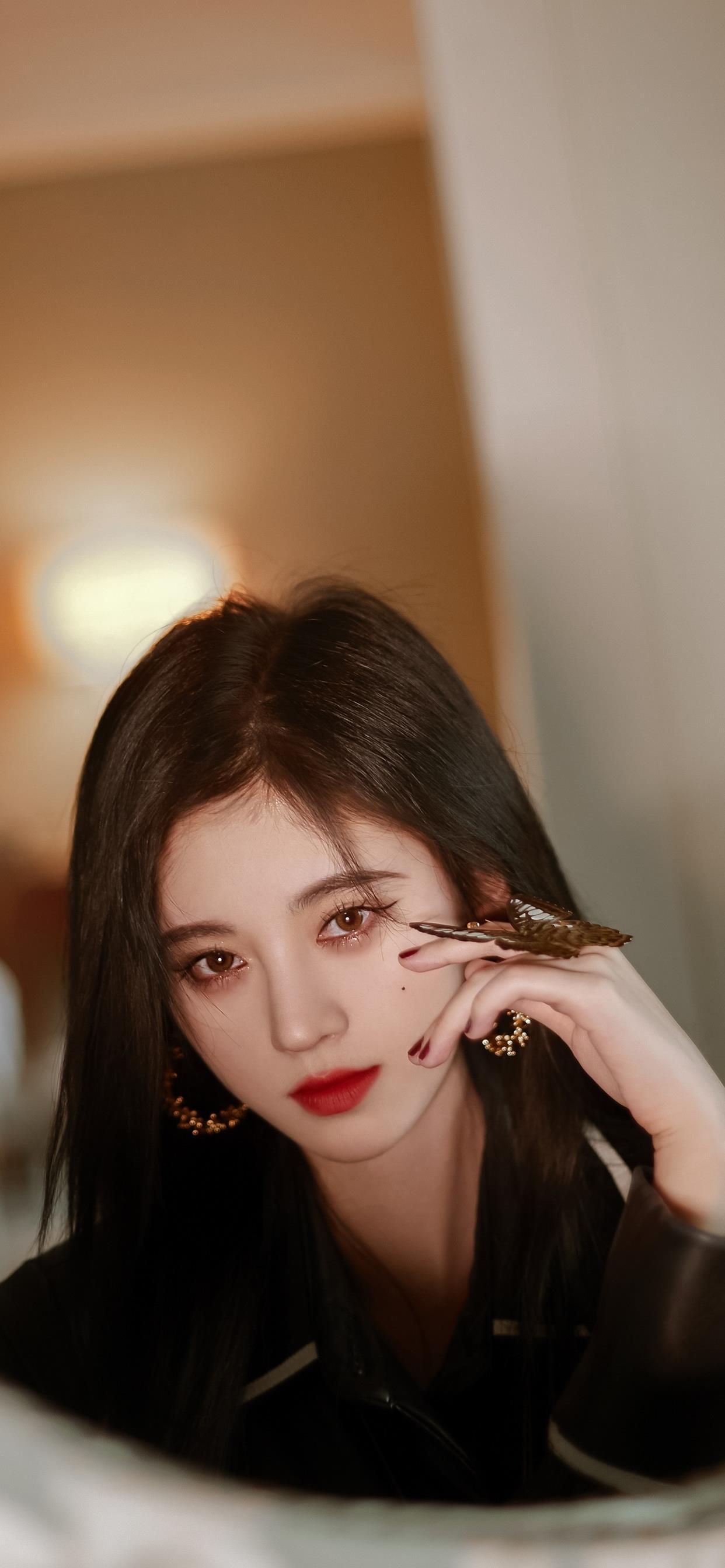 鞠婧祎绝美手机锁屏壁纸,爱了