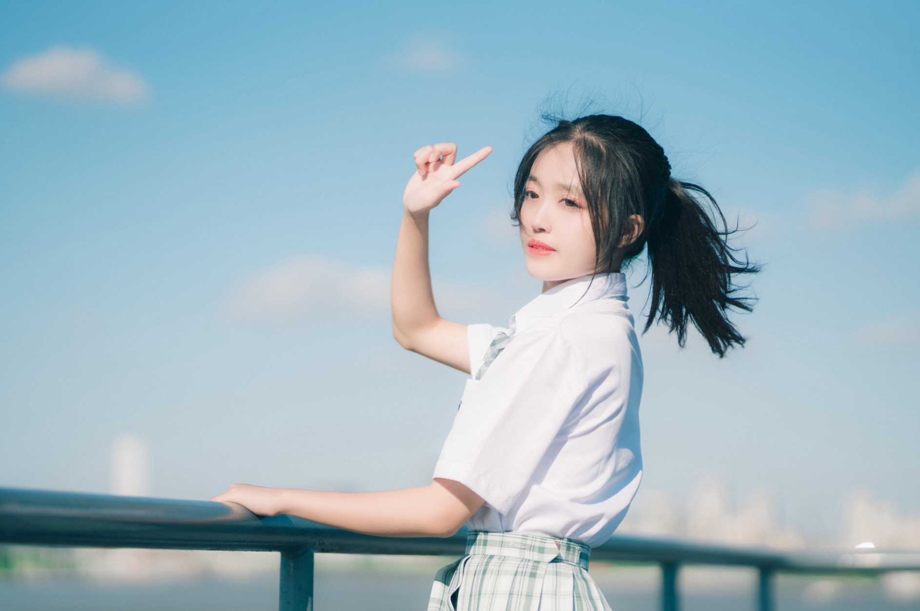 小姐姐jk制服写真图鉴,少女情怀总是诗