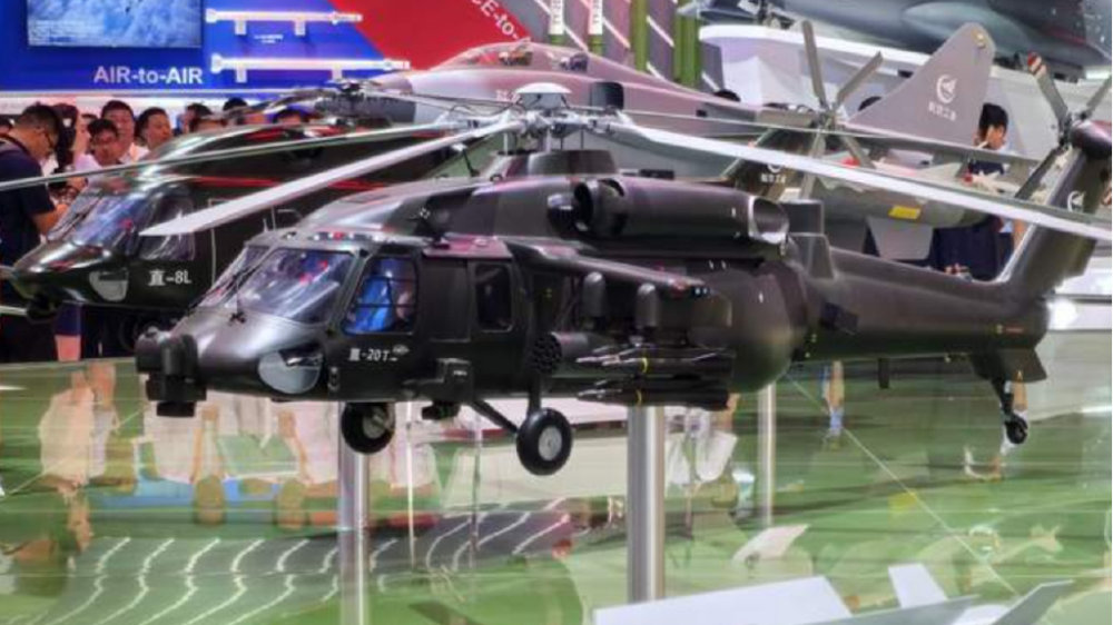 直-20T突击型直升机：火力输出极其凶猛，能独立执行空地打击|突击型|直升机|空地_新浪新闻