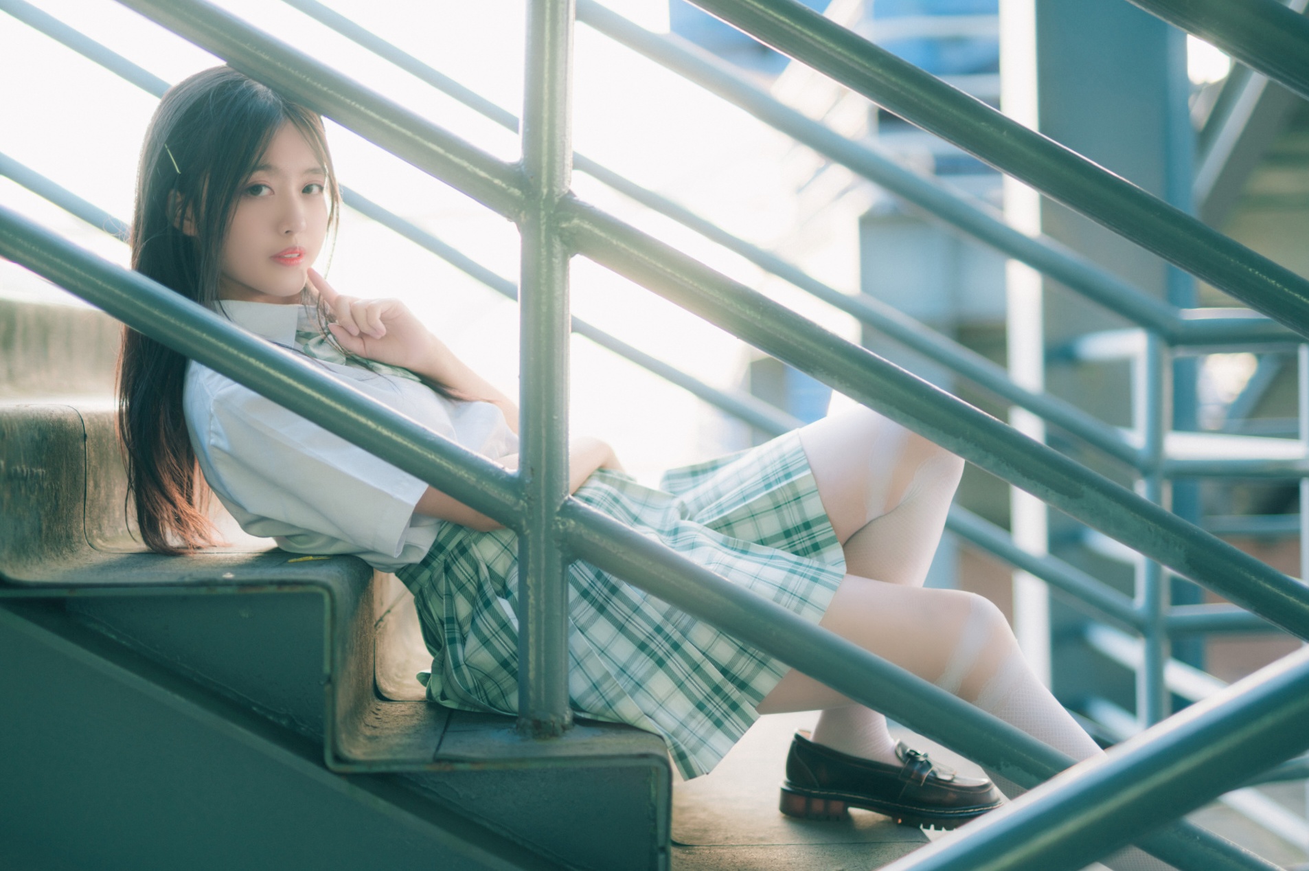 小姐姐jk制服写真图鉴,少女情怀总是诗