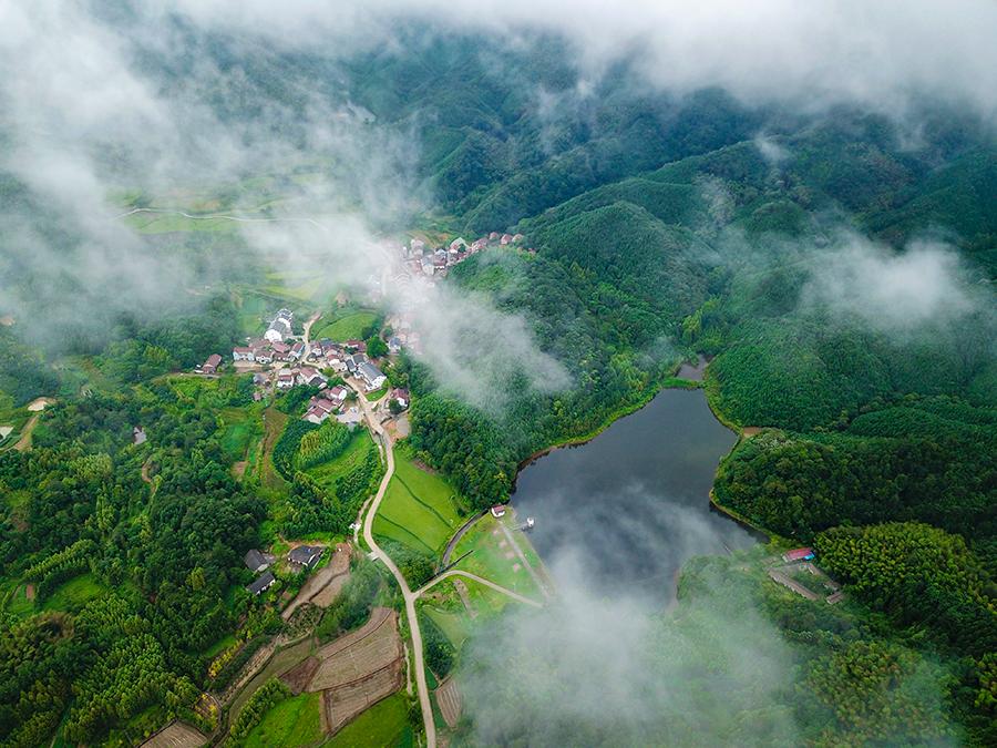 相约安徽·向春而行 | 芜湖霭里村:云霭之下隐桃源 美丽乡村入画间