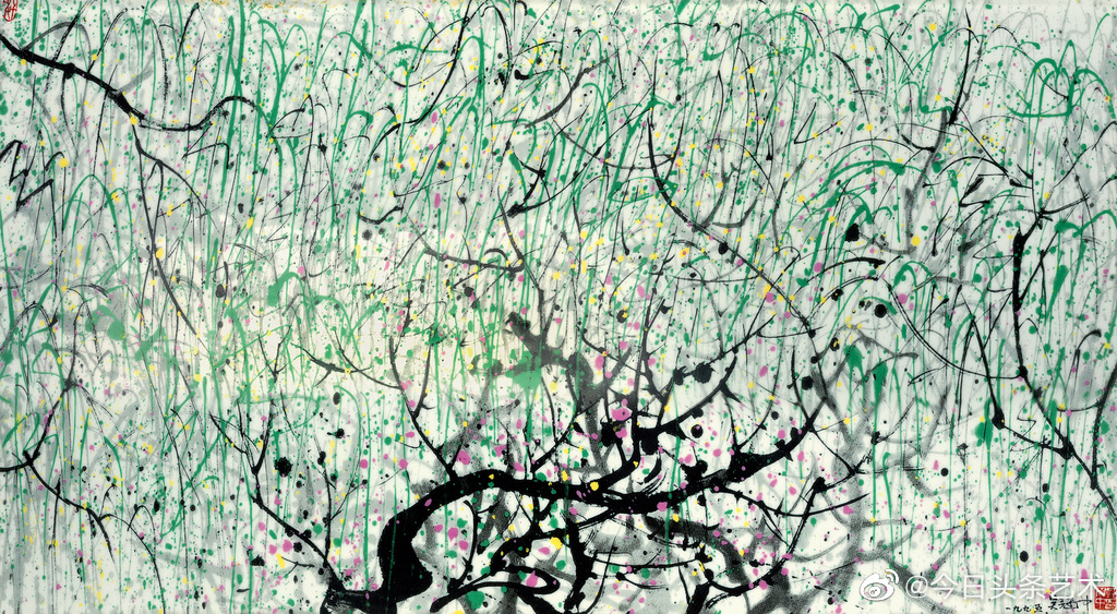 吴冠中笔下的春