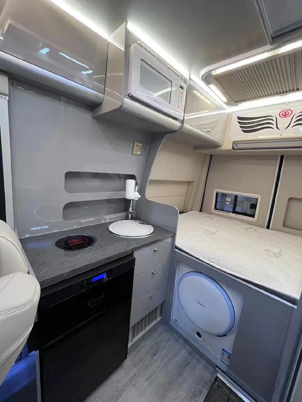 景驿福特v348尊享版房车豪华内饰配置高级质感享受商旅兼备