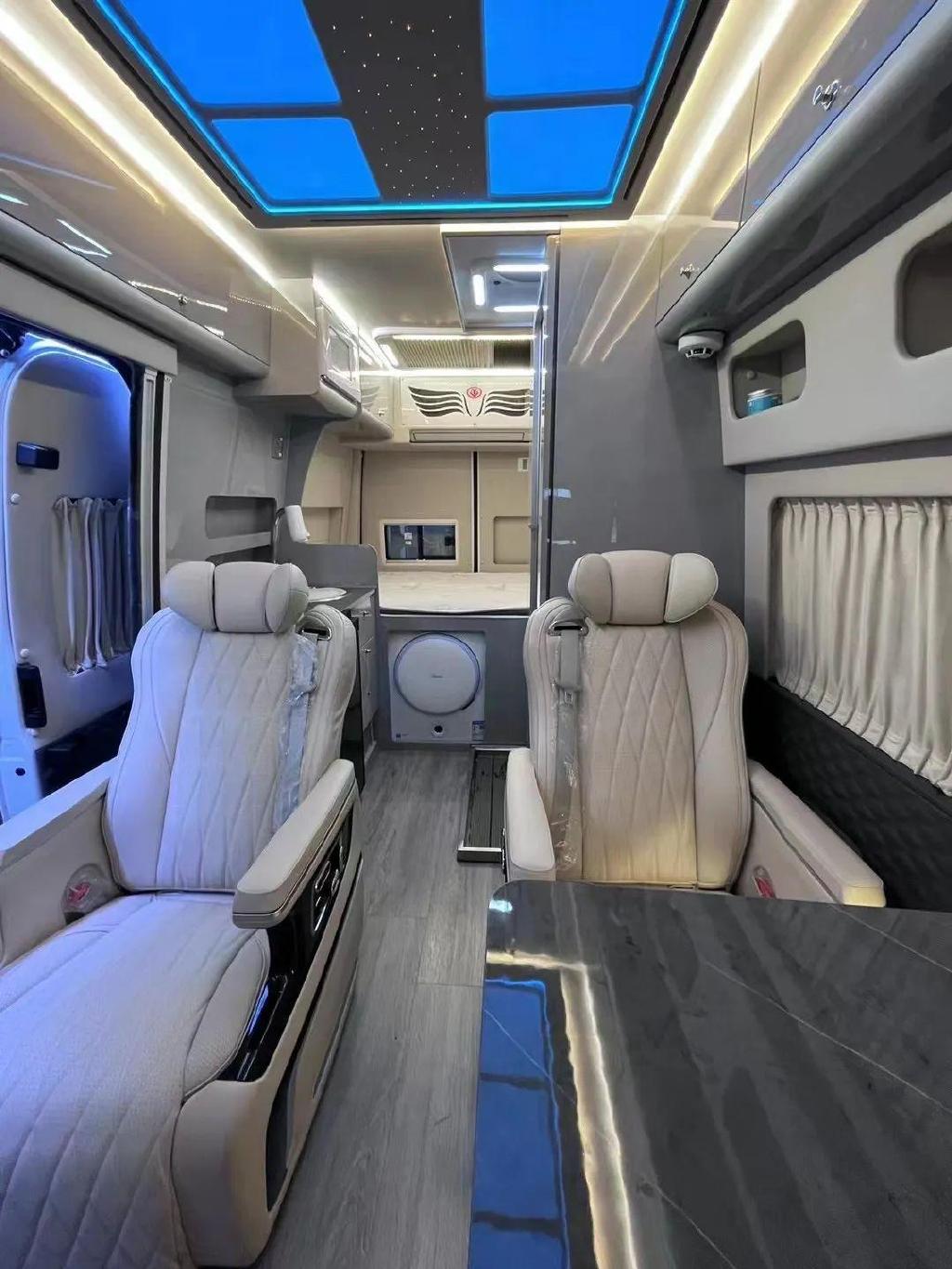 景驿福特v348尊享版房车豪华内饰配置高级质感享受商旅兼备