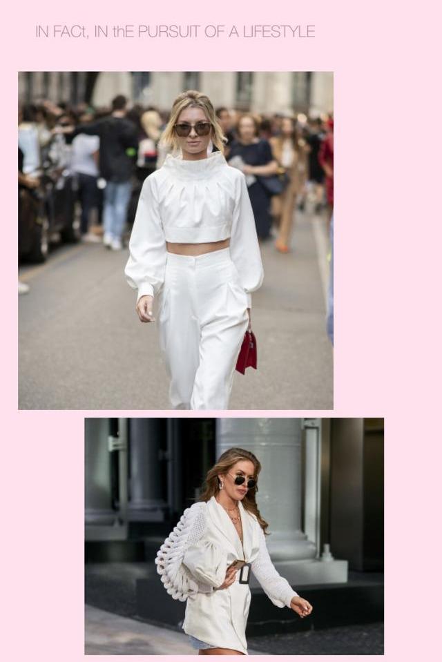 早秋的白色有多美？最美“白色穿搭”送你，拯救你的不会穿休闲区蓝鸢梦想 - Www.slyday.coM