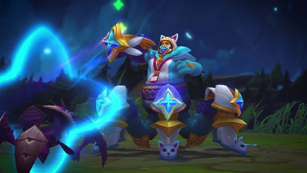 lol愚人节皮肤,星之守护者 厄加特.这才是猛男该买的皮肤