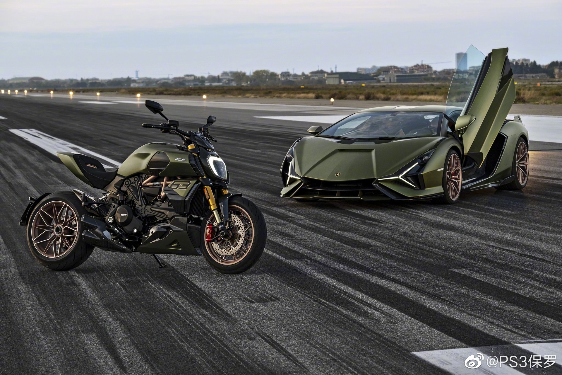 杜卡迪大魔鬼1260兰博基尼限量版,灵感来源于sian fkp37