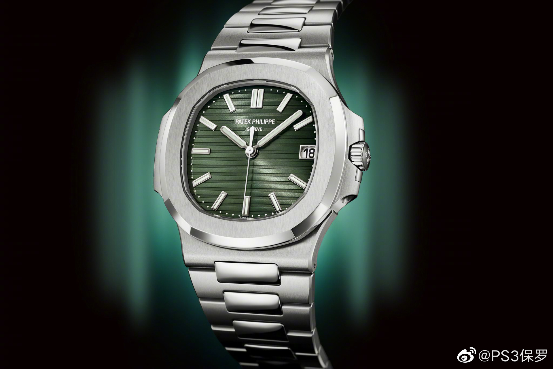 百达翡丽新表鹦鹉螺钢壳绿盘,5711a最终版,今年停产