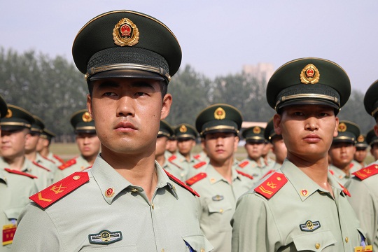 武警北京总队执勤第十一支队组织中级士官整训