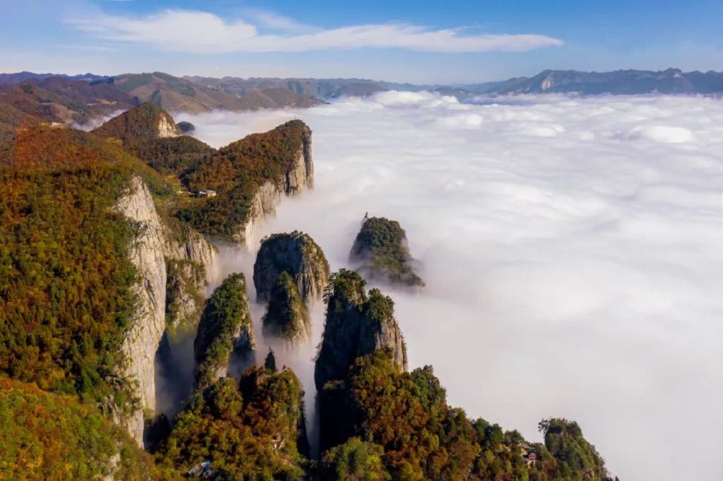 我承认，我被这样的恩施秋色迷住了休闲区蓝鸢梦想 - Www.slyday.coM