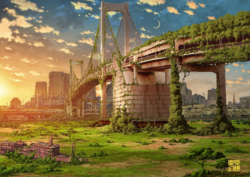 插画师 tokyo genso(井上惠)的东京幻想系列……_高清图集_新浪网