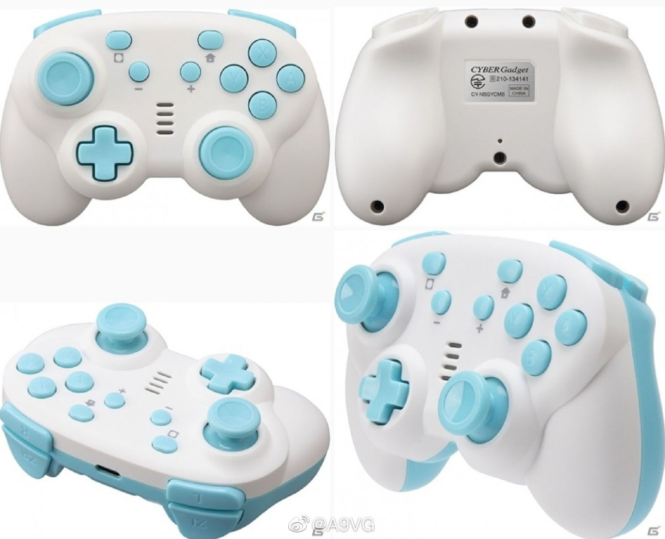 cybergadget的迷你无线switch手柄将于4月23日新推出两种颜色