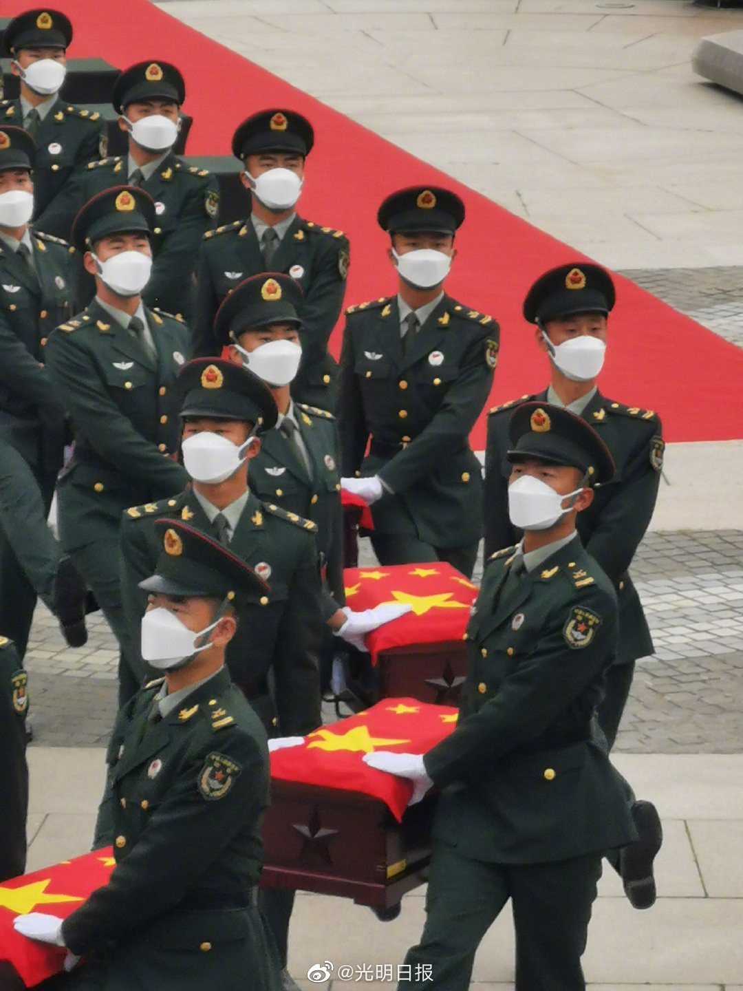 第八批在韩中国人民志愿军烈士遗骸在沈阳安葬休闲区蓝鸢梦想 - Www.slyday.coM